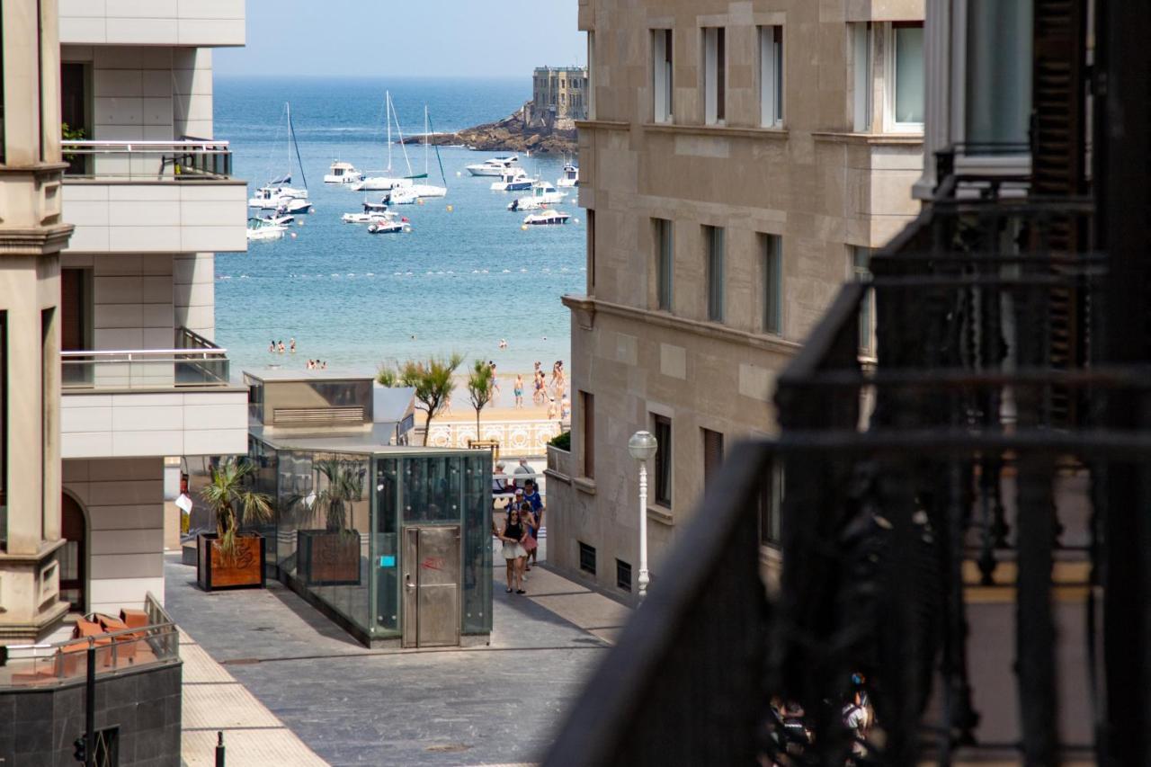 La Concha Cozy Balcony Apartment By Cisan Rentals San Sebastián Exterior photo